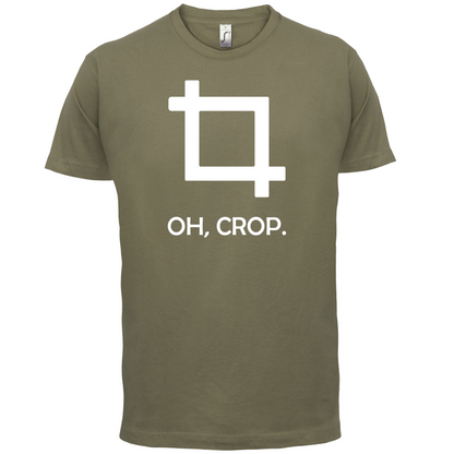Oh, Crop T Shirt
