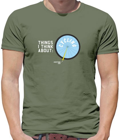I Thiink About Cycling T Shirt