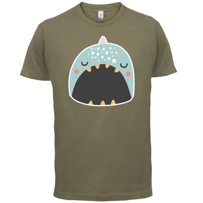Smiley Face Narwhal T Shirt