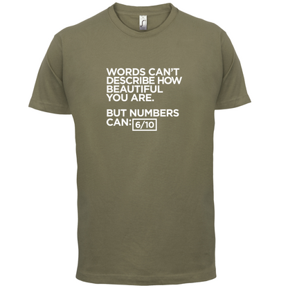 Words Can't Describe Beauty T Shirt