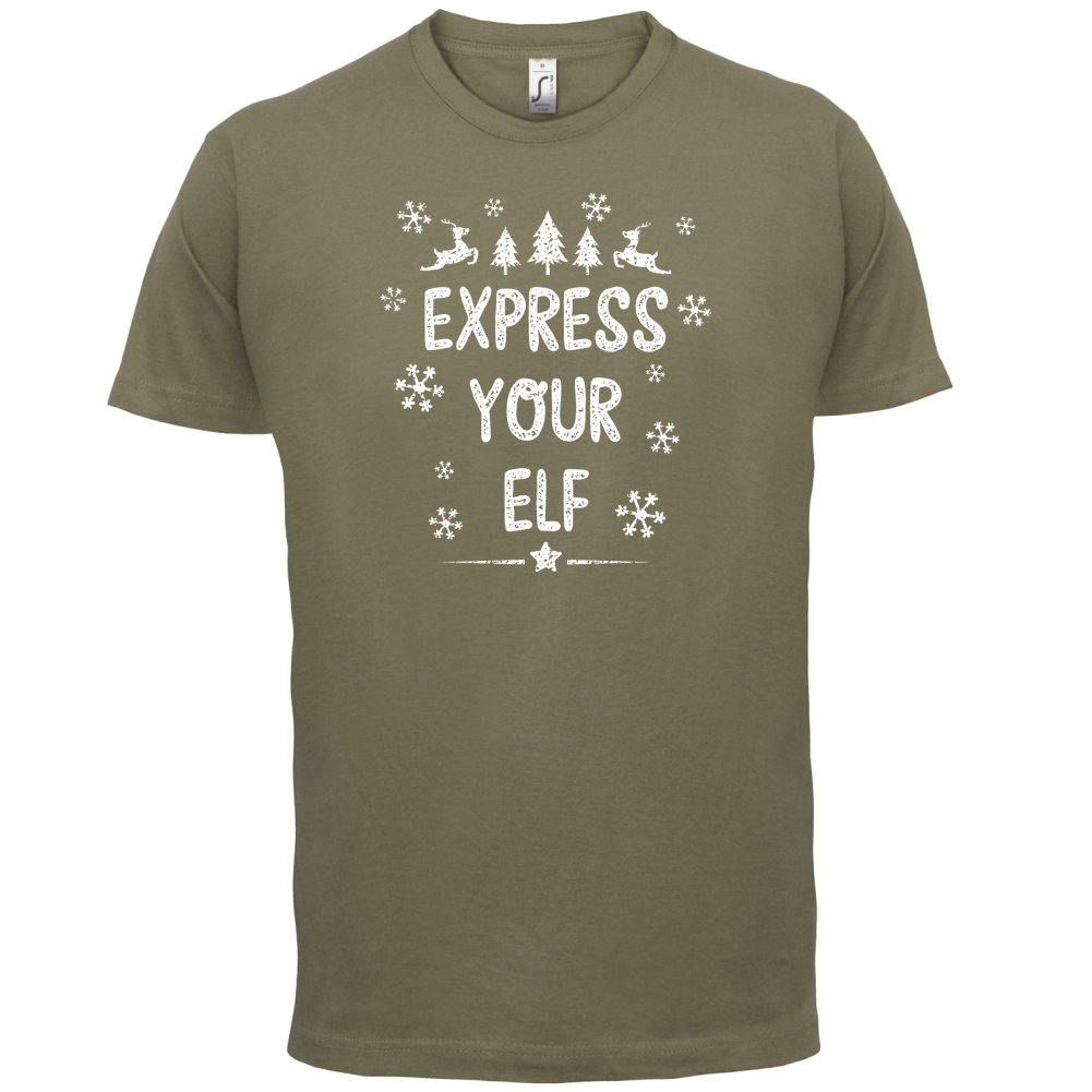 Express Your Elf T Shirt