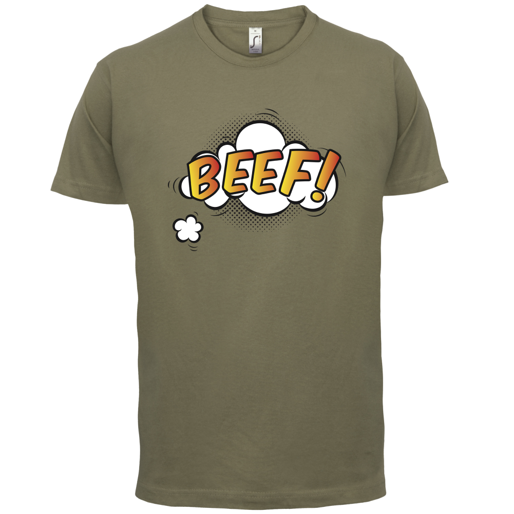 BEEF Word Art T Shirt