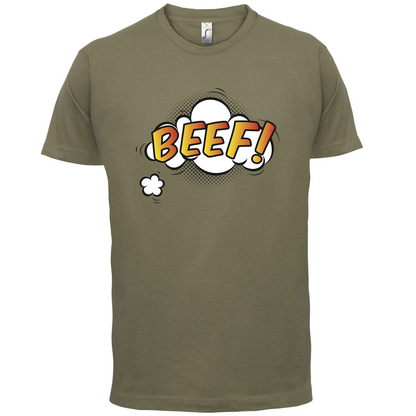 BEEF Word Art T Shirt