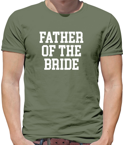 Father Of The Bride T Shirt