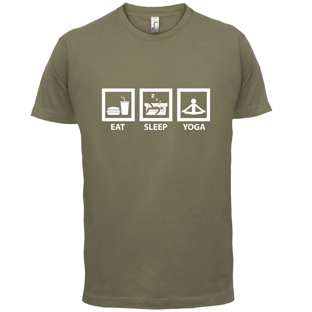 Eat Sleep Yoga T Shirt