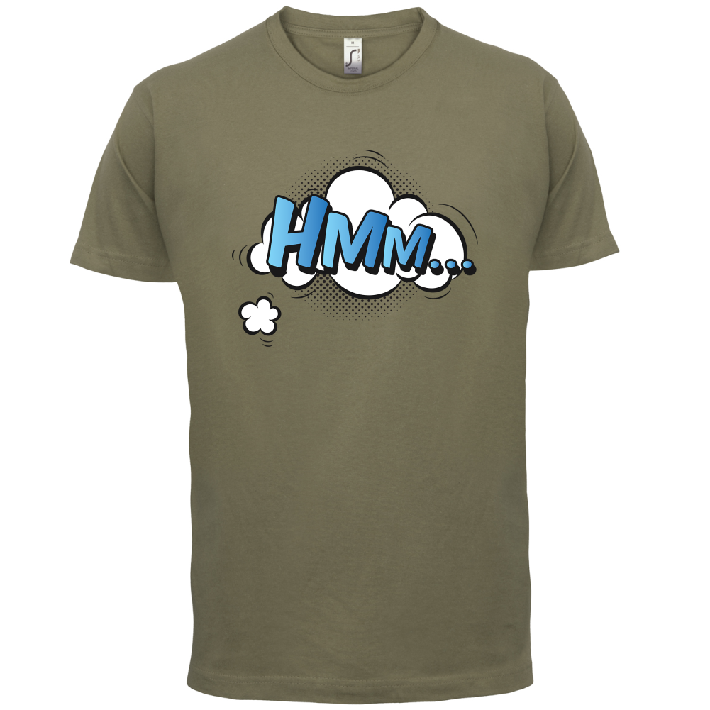 Hmm... Word Art T Shirt