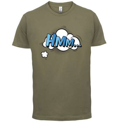 Hmm... Word Art T Shirt