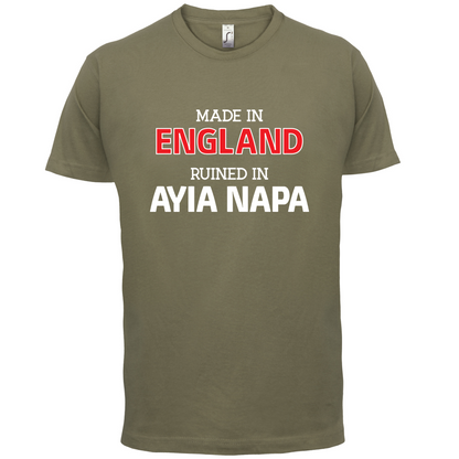 Ruined In Ayia Napa T Shirt