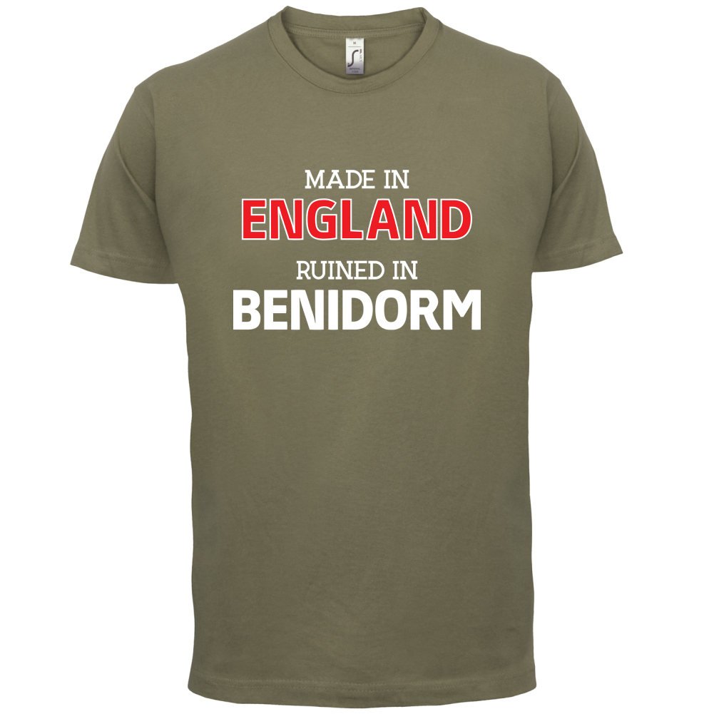 Ruined In Benidorm T Shirt