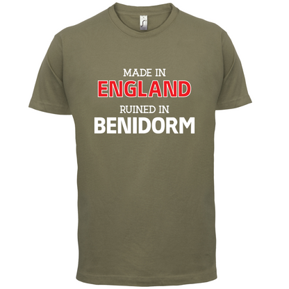 Ruined In Benidorm T Shirt