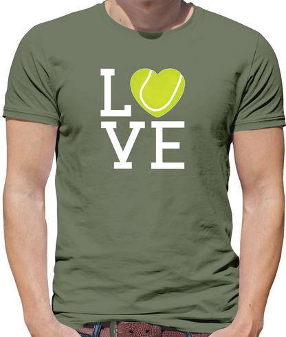 I Love Tennis T Shirt