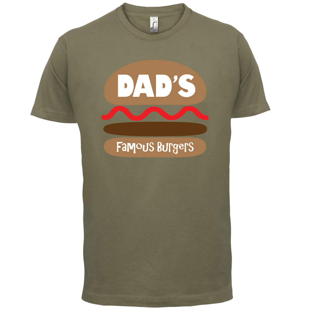 Dad's Famous Burgers T Shirt