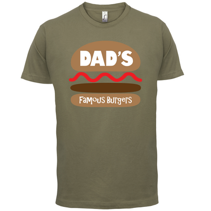 Dad's Famous Burgers T Shirt