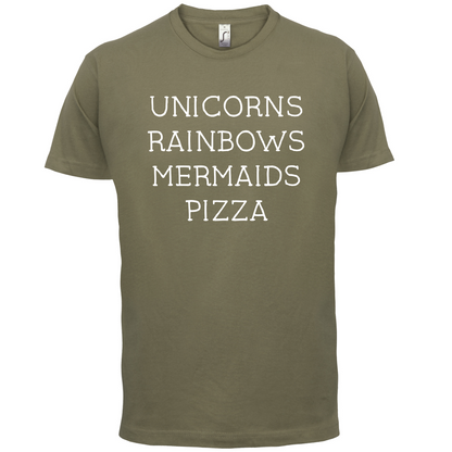 Unicorn, Rainbows, Mermaids T Shirt