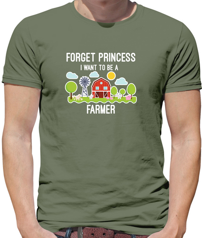 Forget Princess Farmer T Shirt