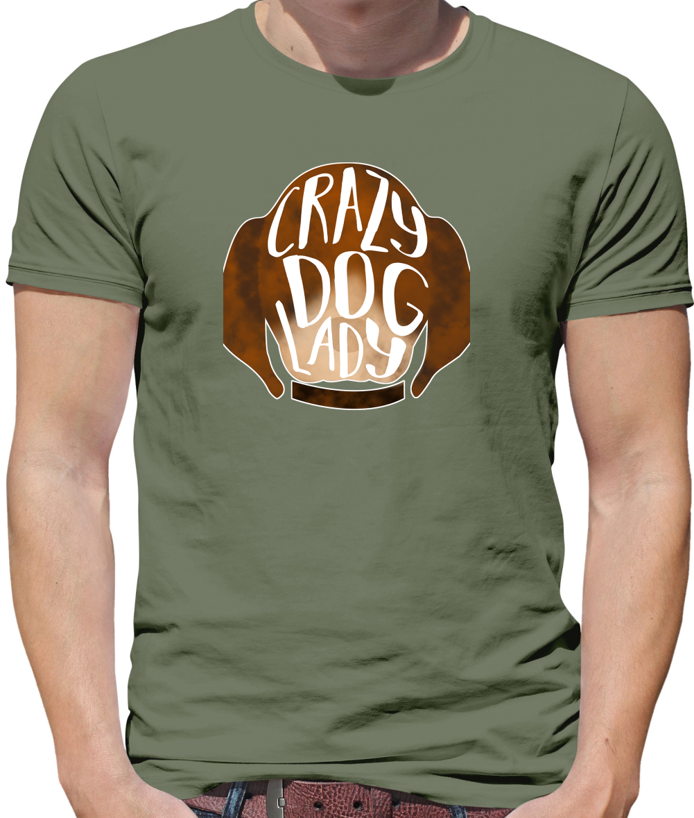 Crazy Dog Lady T Shirt