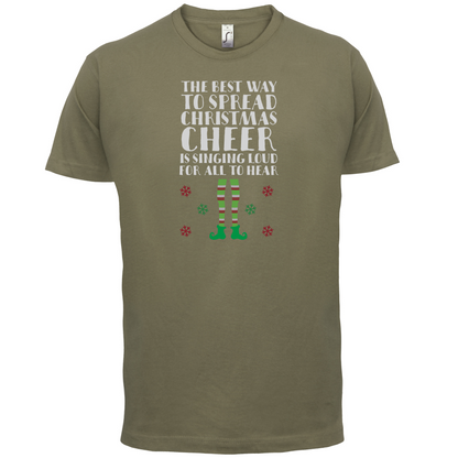 Spread Xmas Cheer, For All To Hear T Shirt