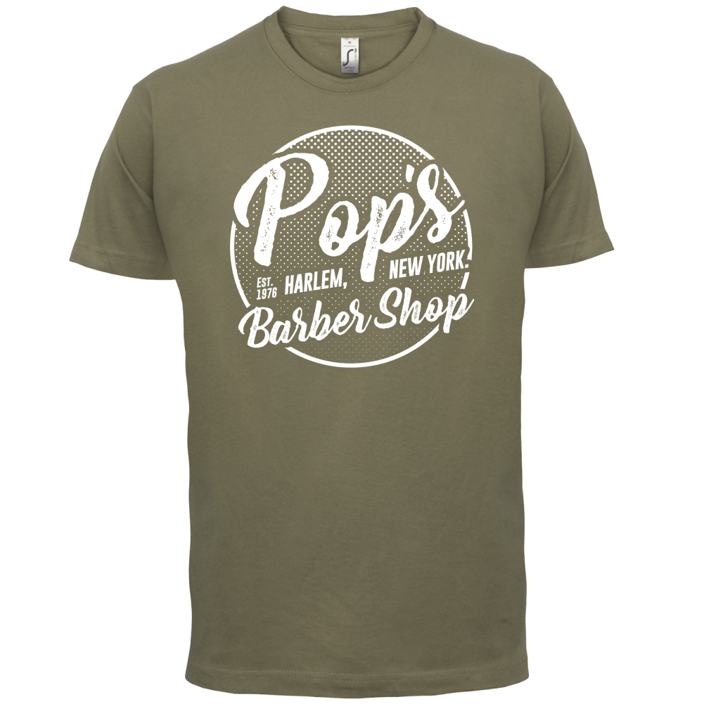 Pop's Barber Shop T Shirt