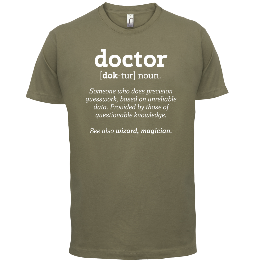 Definition Doctor T Shirt