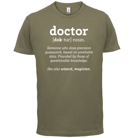 Definition Doctor T Shirt
