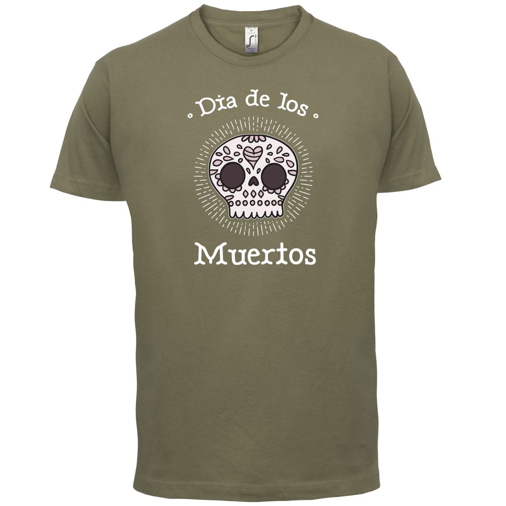 Dia De Los Muertos Skull T Shirt