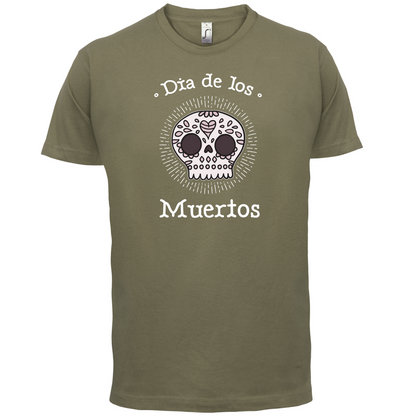 Dia De Los Muertos Skull T Shirt