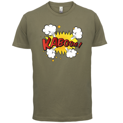 Kaboom! Word Art T Shirt