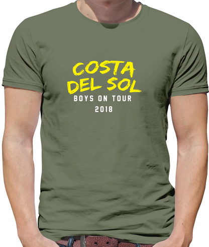 Boys On Tour Costa Del Sol T Shirt