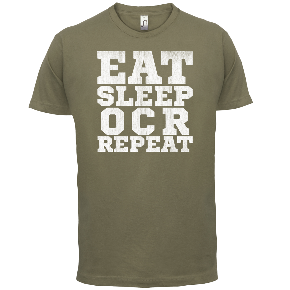 Eat Sleep OCR Repeat T Shirt