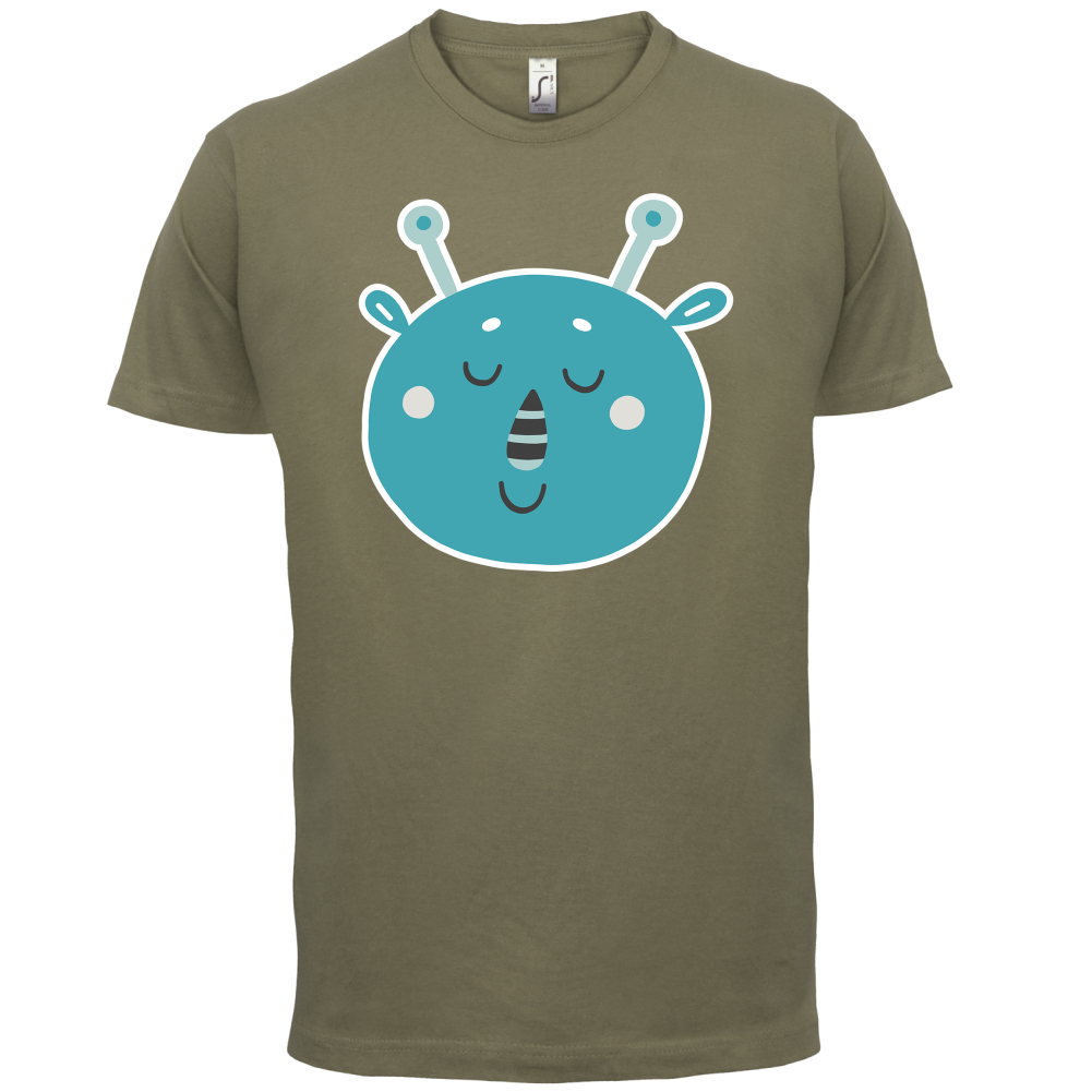 Smiley Face Martian T Shirt