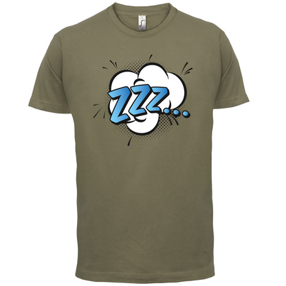 Zzz! Word Art T Shirt