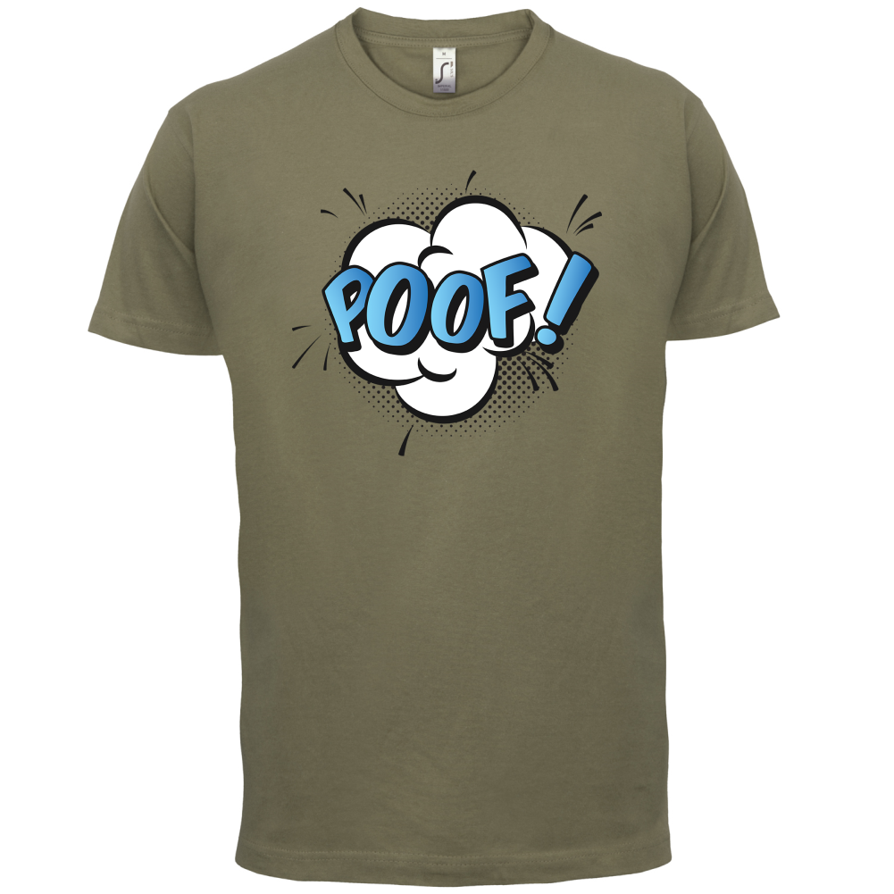 Poof! Word Art T Shirt