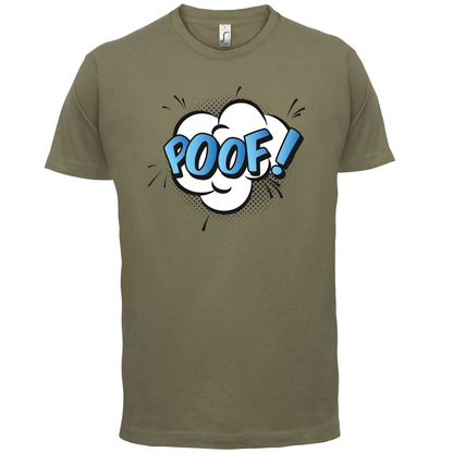 Poof! Word Art T Shirt