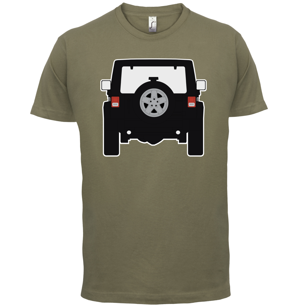 JW Black Rear T Shirt