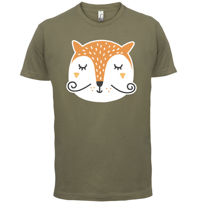Smiley Face Mr Fox T Shirt