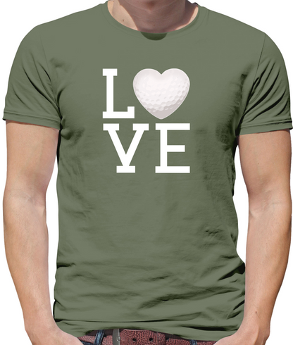 I Love Golf T Shirt