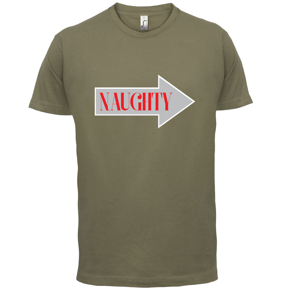 Naughty Arrow T Shirt