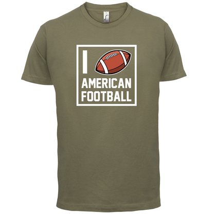 I Heart American Football T Shirt