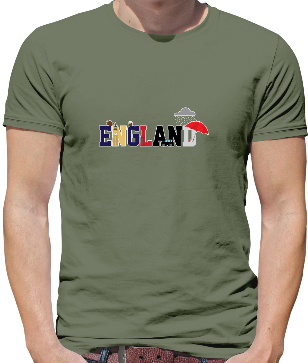 England (Icons) T Shirt