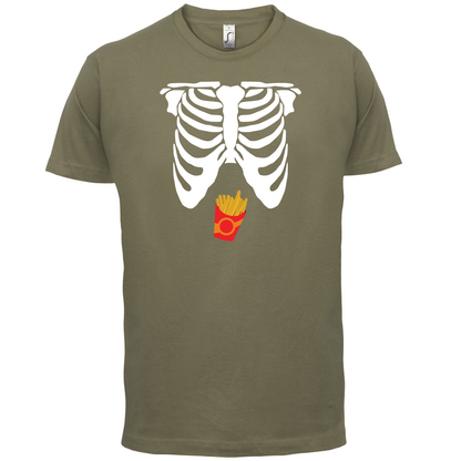 Fries Tummy T Shirt