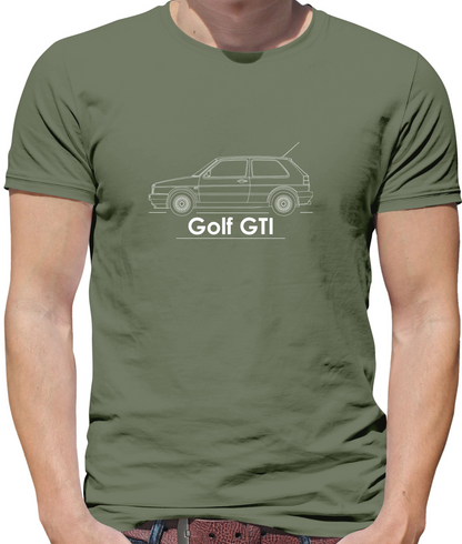Side View Golf GTI MK2 T Shirt