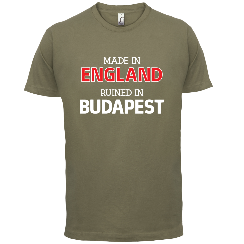Ruined In Budapest T Shirt