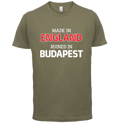 Ruined In Budapest T Shirt