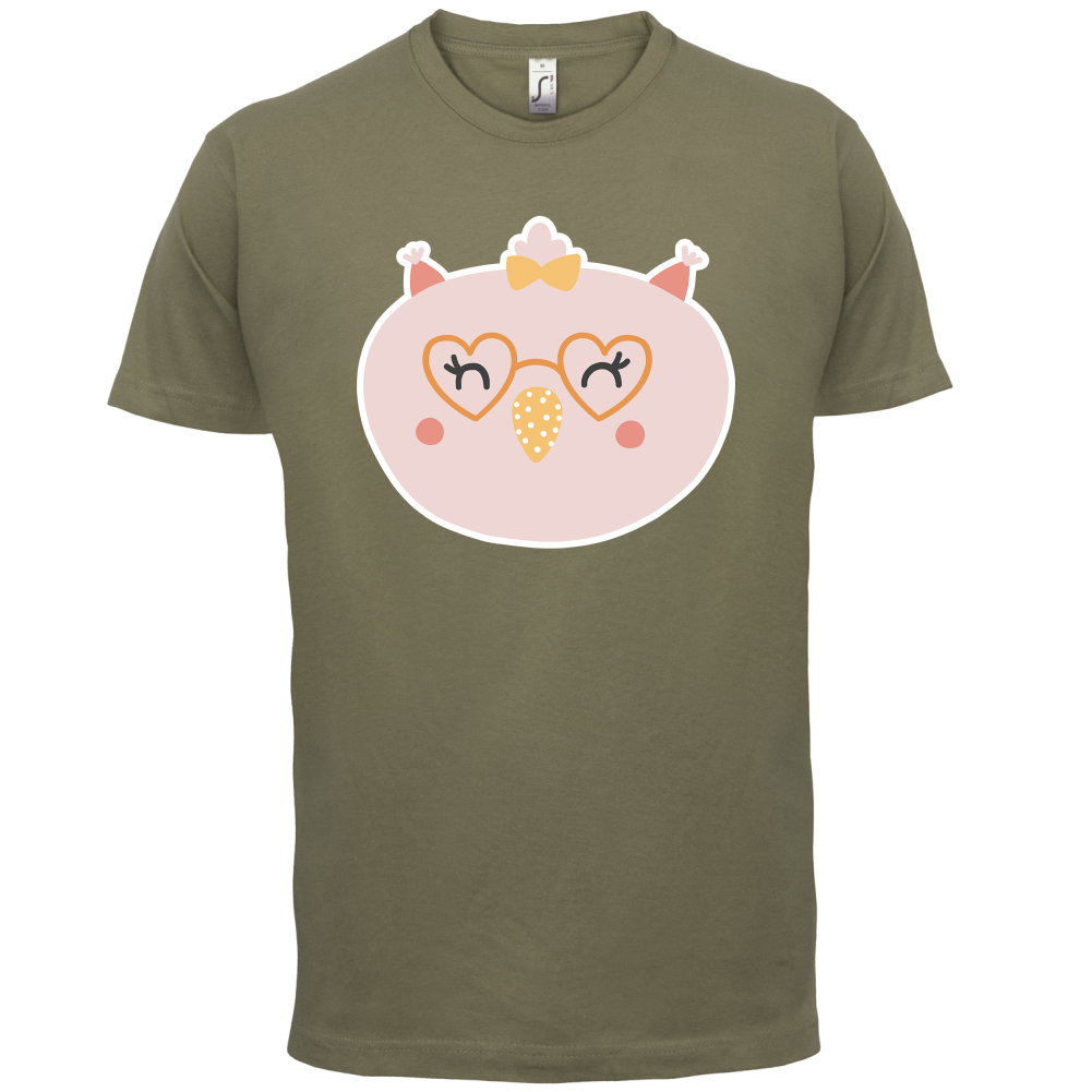 Smiley Face Chick T Shirt