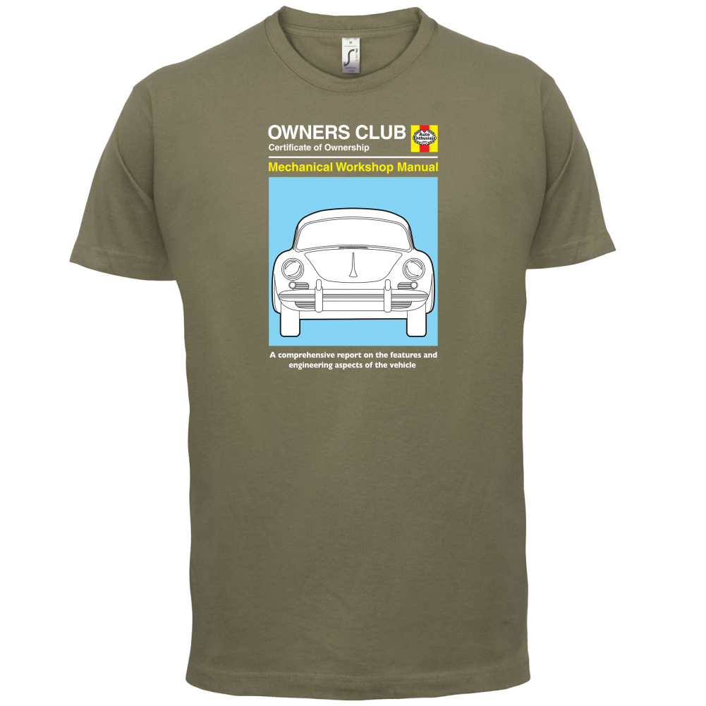 Car Owners Manual 356 T Shirt