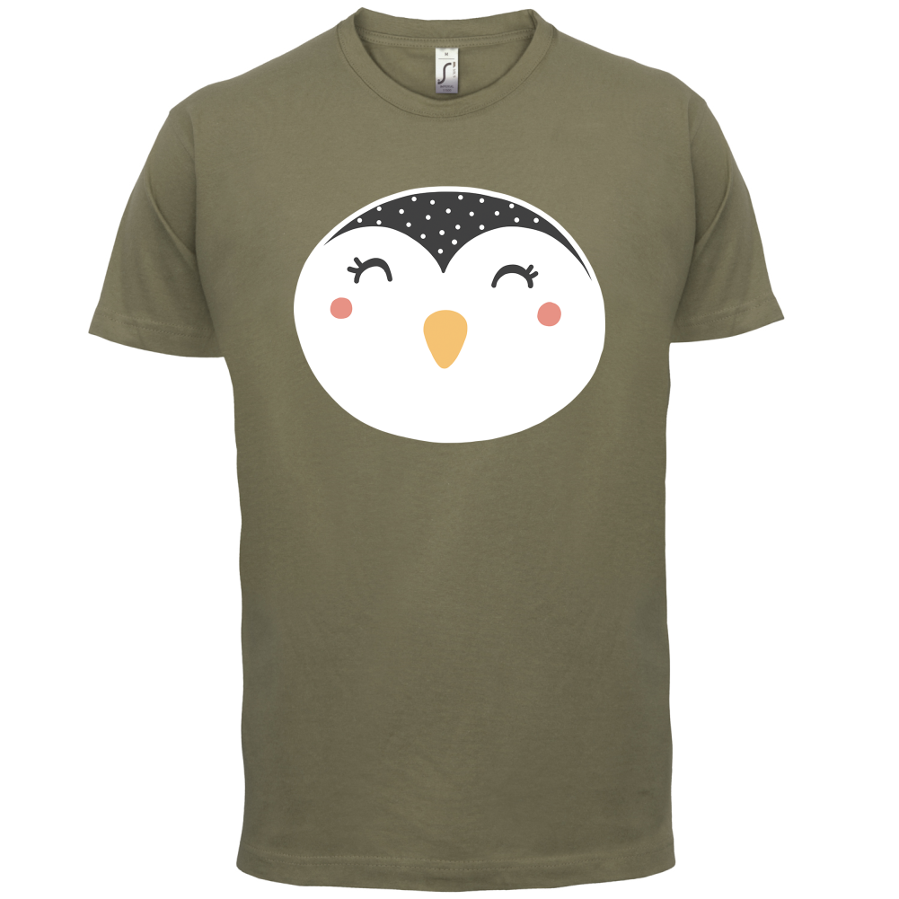 Smiley Face Penguin T Shirt