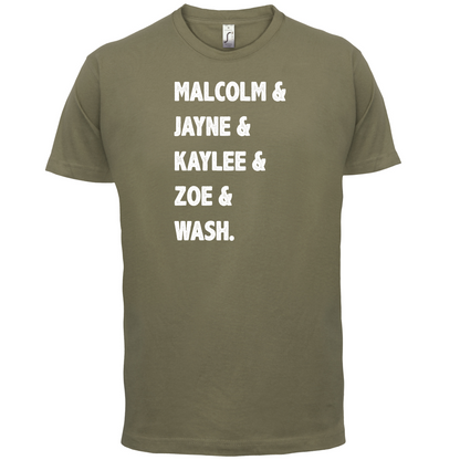 Malcolm & Jayne & Zoe T Shirt