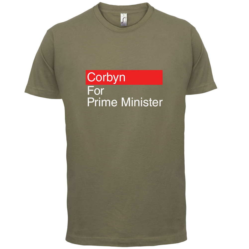 Corbyn For Prime Minister T Shirt