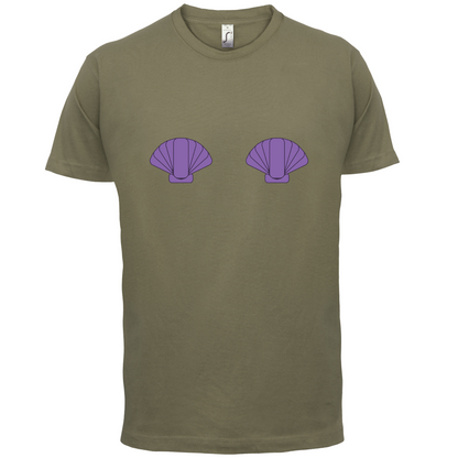 Mermaid Shell Boobs T Shirt