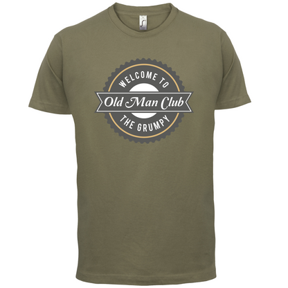 Old Man Club T Shirt